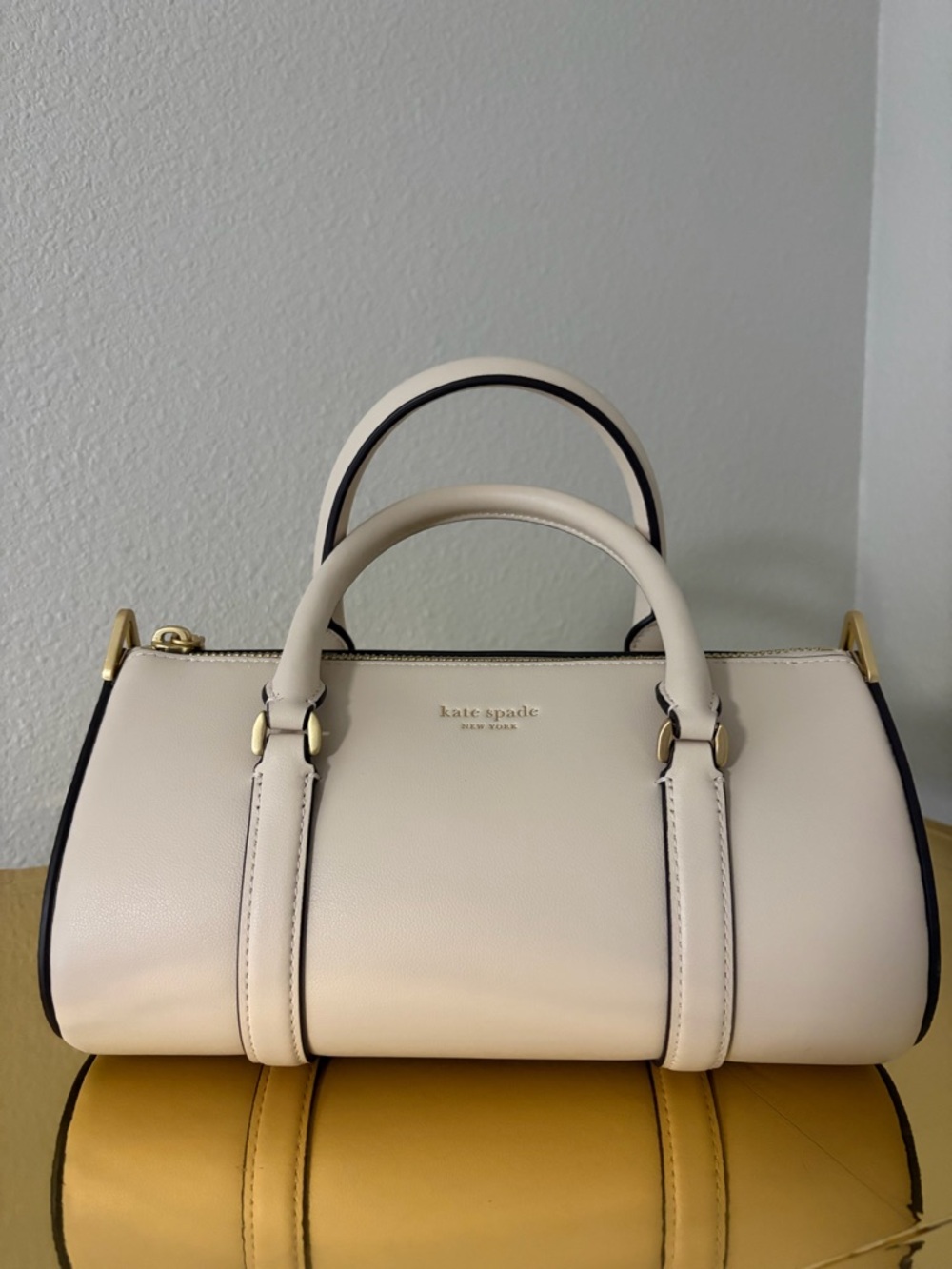 kate spade spade icon barrel bag
